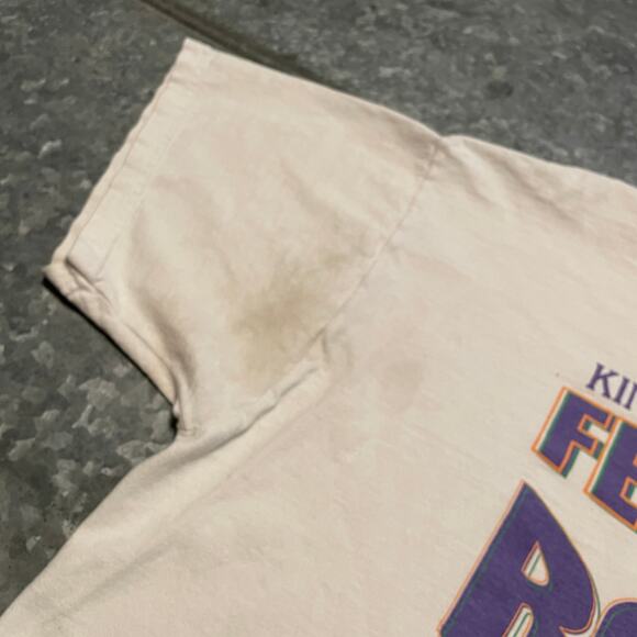 Vintage Sacramento Kings 2003 Playoffs Feel The Roar Tee Shirt Mens XL NBA - Picture 4 of 13